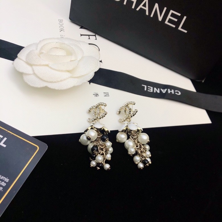 Ch*el earrings